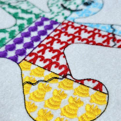 Christmas Gingerbread Patch Work