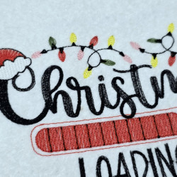 Christmas Loading Holiday Lights Quote