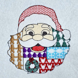 Christmas Santa Patch Work