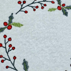 Christmas Wreath With Cute Berries