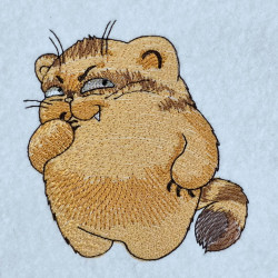 Chubby  Mischief Cat