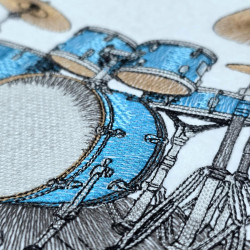 Classic Drum Set Music Design