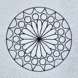 Classic Floral Mandala