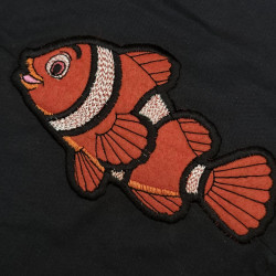 Clown Fish Applique FSA