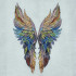 Colorful Angel Wings