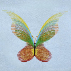 Colorful Blending Butterfly