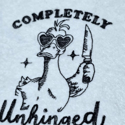 Completely Unhinged Duck Quote