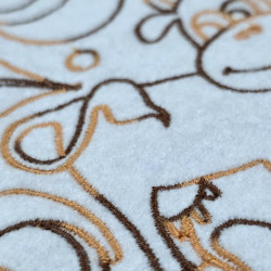 Cow Swirl Quilting Pattern
