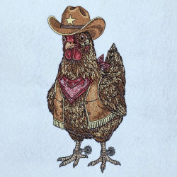 Cowboy Hen
