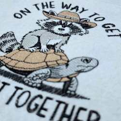 Cowboy Raccoon On Turtle Quote