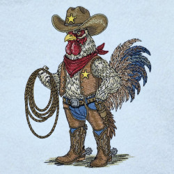 Cowboy Rooster