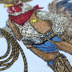 Cowboy Rooster