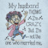 Crazy Wife Humorous Quote