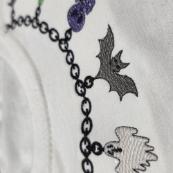 Creepy Halloween Charm Necklace