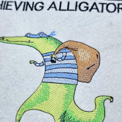 Crooked Crocodile Funny Pun