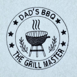 Dad The Grill Master Quote