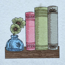 Daisy Bookshelf Panel