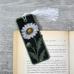 Daisy Flower ITH Bookmark