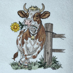 Daisy Munching Cowgirl