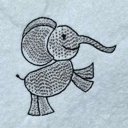 Dancing Cartoonic Elephant
