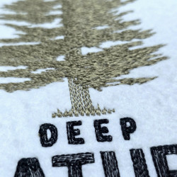 Deep Nature Pine Tree Sunset