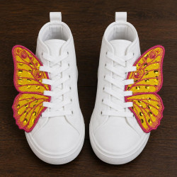 Delicate Butterfly ITH Shoe Wing