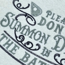 Demon Free Zone Quote