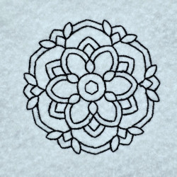 Detailed Floral Mandala Pattern