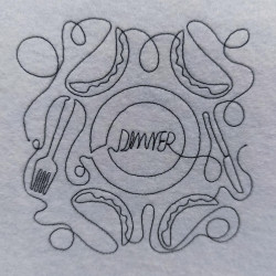 Dinner Table Quilting Pattern