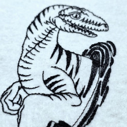 Dinosaur Line Art