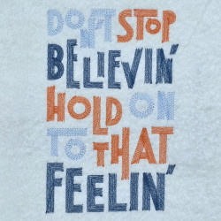 Dont Stop Believing Quote