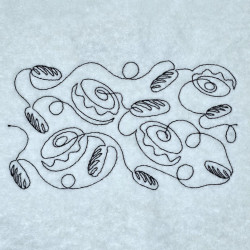 Donut Swirl Quilting Pattern