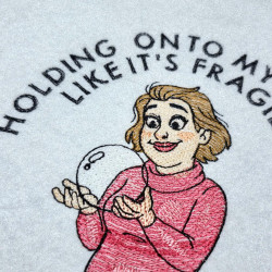 Doris Holding Fragile Sanity