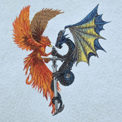 Dragon And Phoenix Fantasy