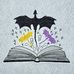 Dragons Flying Out Of a Book