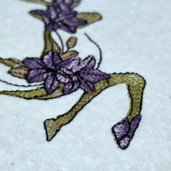 Elegant Floral Deer