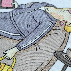 Elegant Lady Resting With Coffee