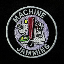 Fabric Feeding Jam Machine Tag