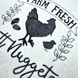 Farm Fresh Butt Nuggets Quote