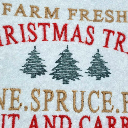 Farm Fresh Pine And Fir Christmas Quote