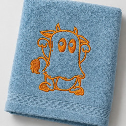 Farm Ghost Cow Embossed