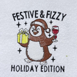 Festive And Fizzy Penguin