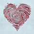Fingerprint Heart Love