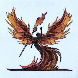 Fire Phoenix Lady