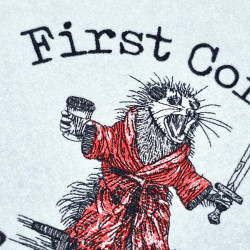 First Coffee Then Chaos Humorous Rat