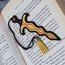 Flamberge FSL Sword Bookmark With Tassel