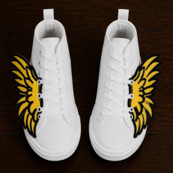 Flame Feather Shoe Wing