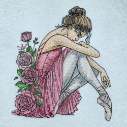 Floral Ballet Dancer