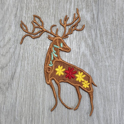 Floral FSL Reindeer