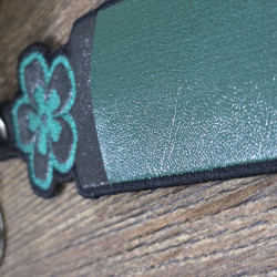 Floral ITH Lip Balm Holder